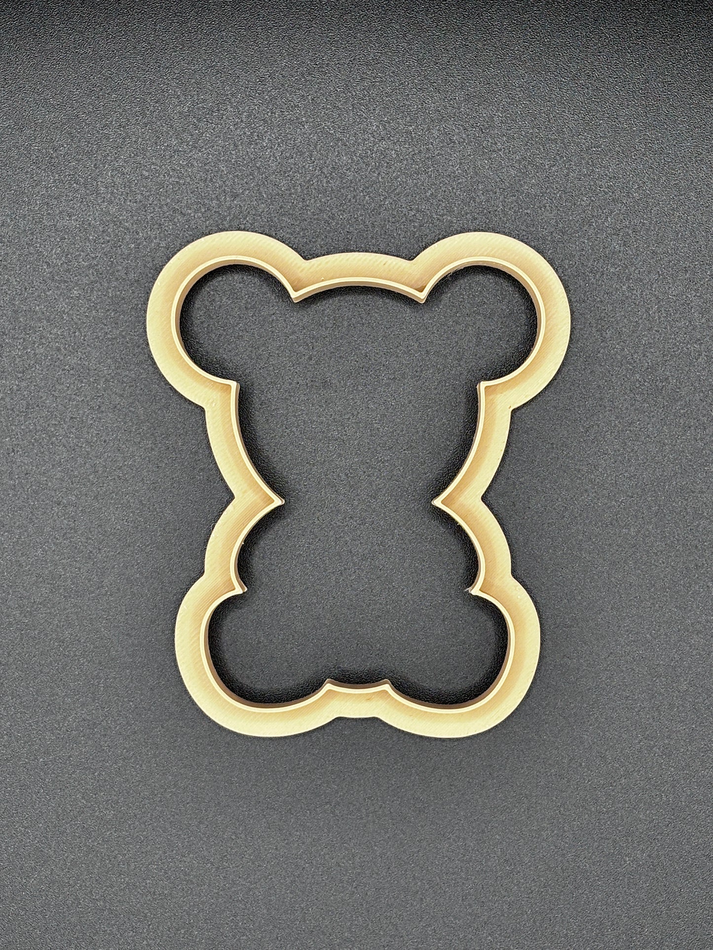 teddy bear shape cookie cutter