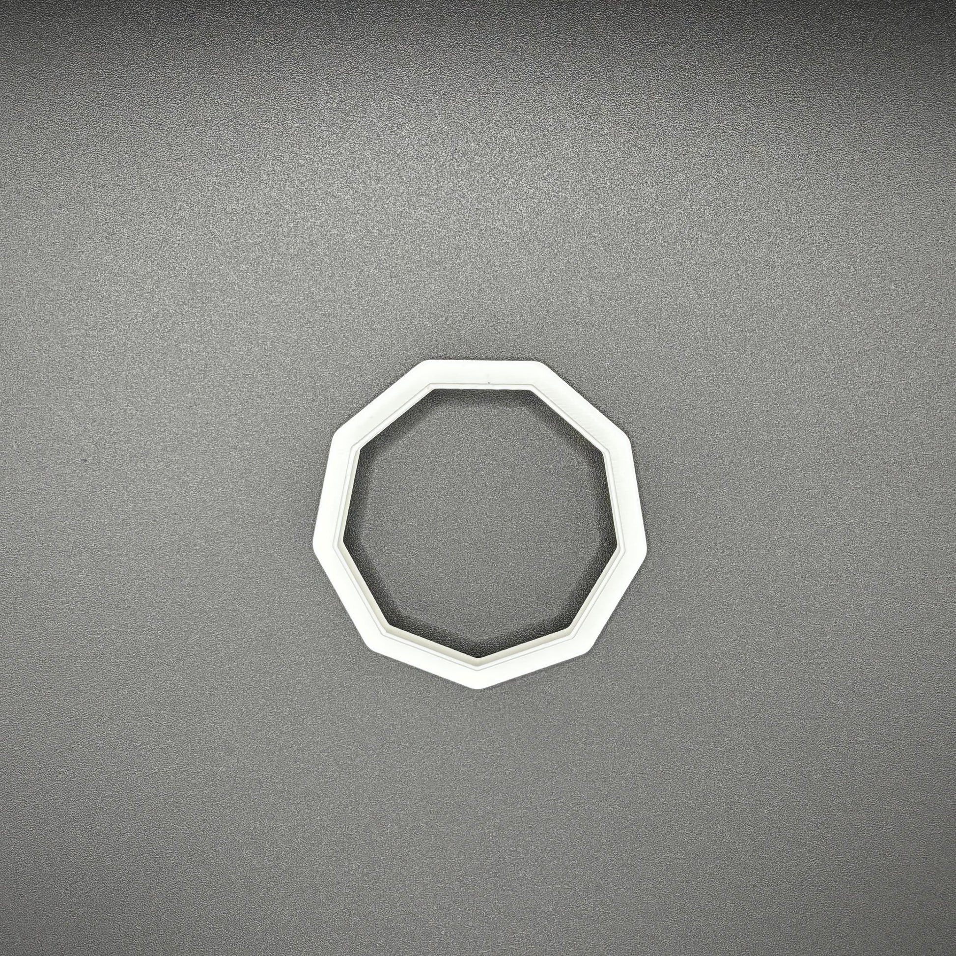 Nonagon cookie cutter
