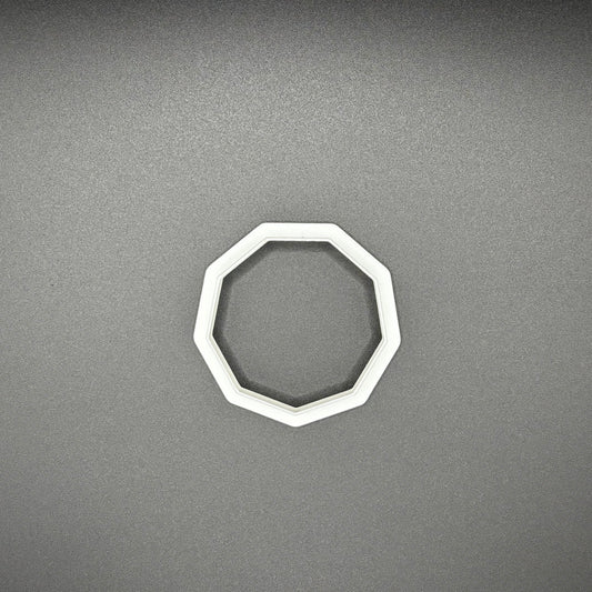 Nonagon cookie cutter
