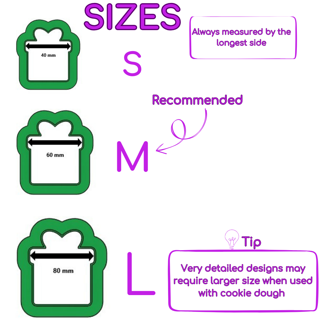 cookie cutter size details