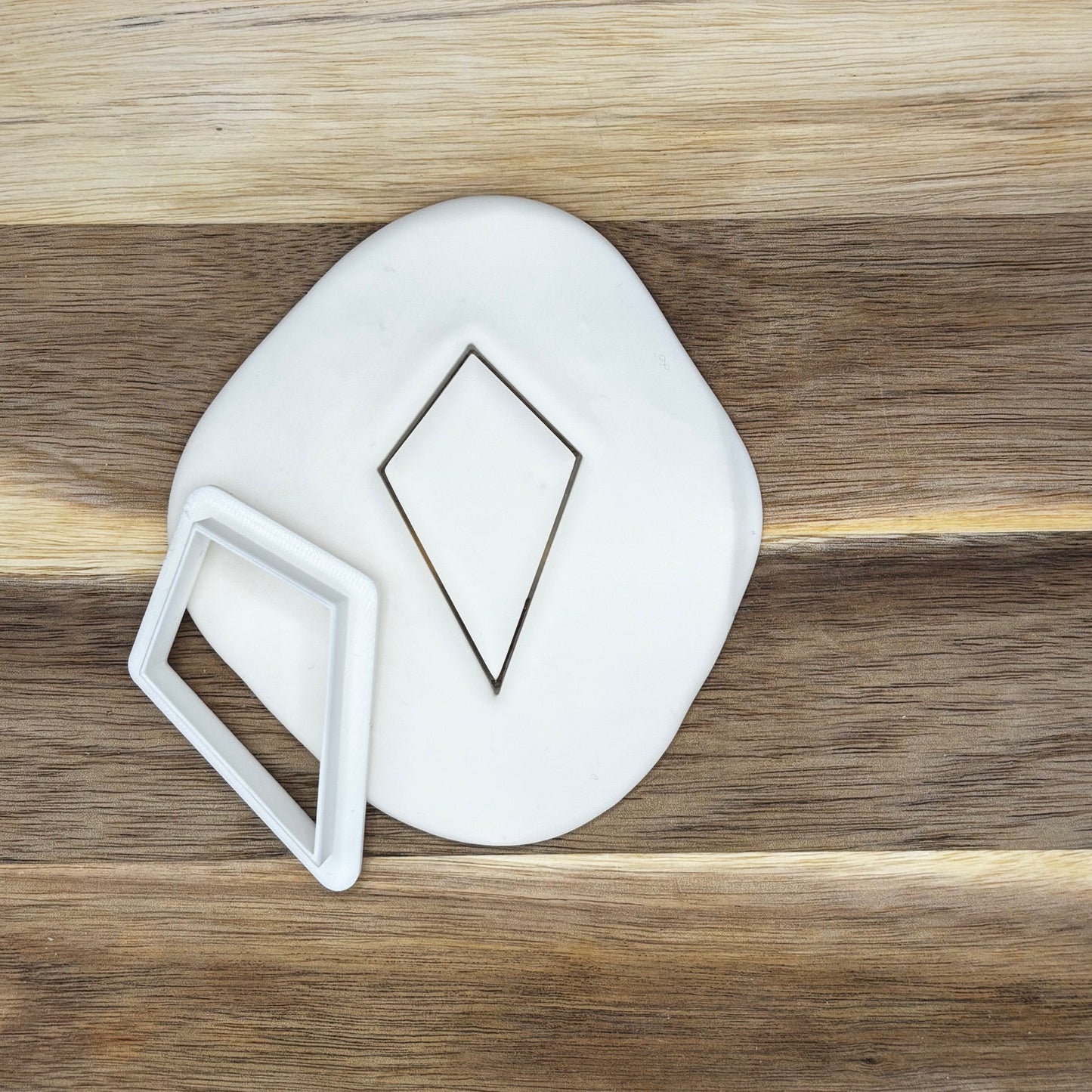 Kite cookie cutter fondant