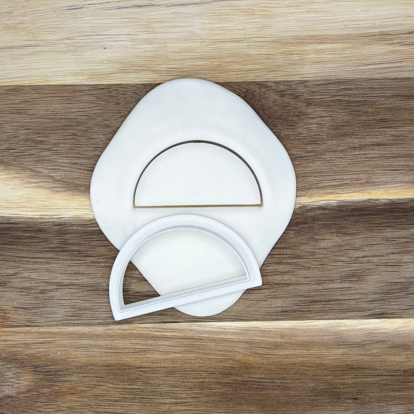 semicircle cookie cutter fondant