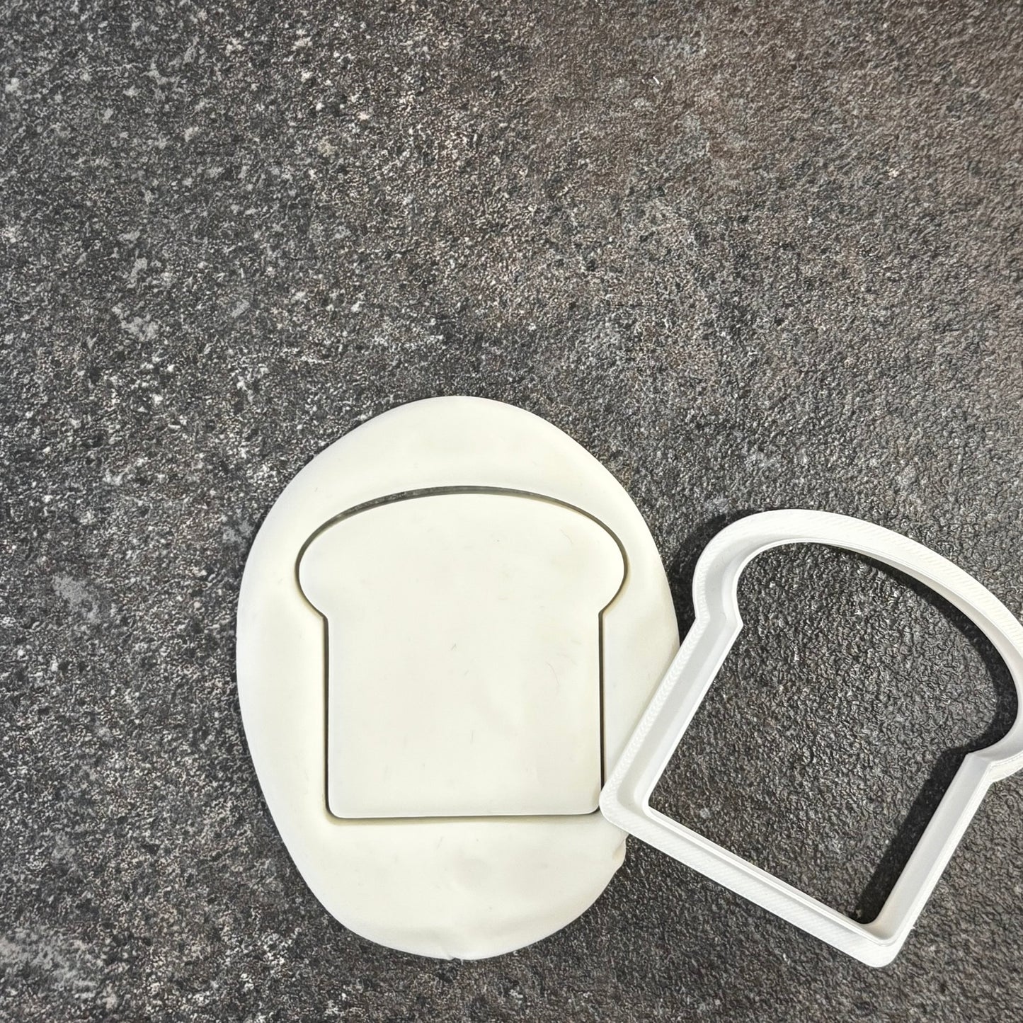 toast cookie cutter fondant